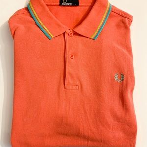 Fred Perry Coral Polo Mens Large